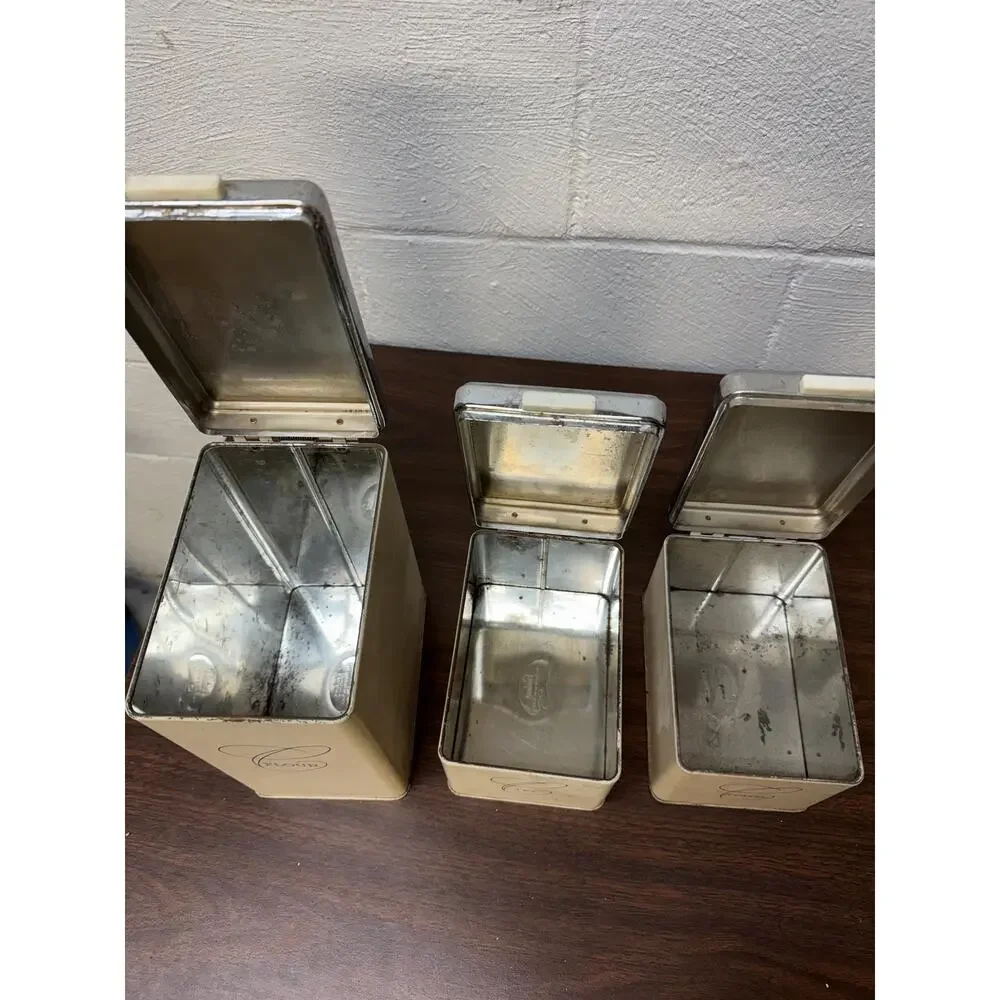 Vintage Mid Century Modern Stash Boxes